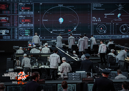 悟空體育LED顯示屏在電影《流浪地球2》中大放異彩