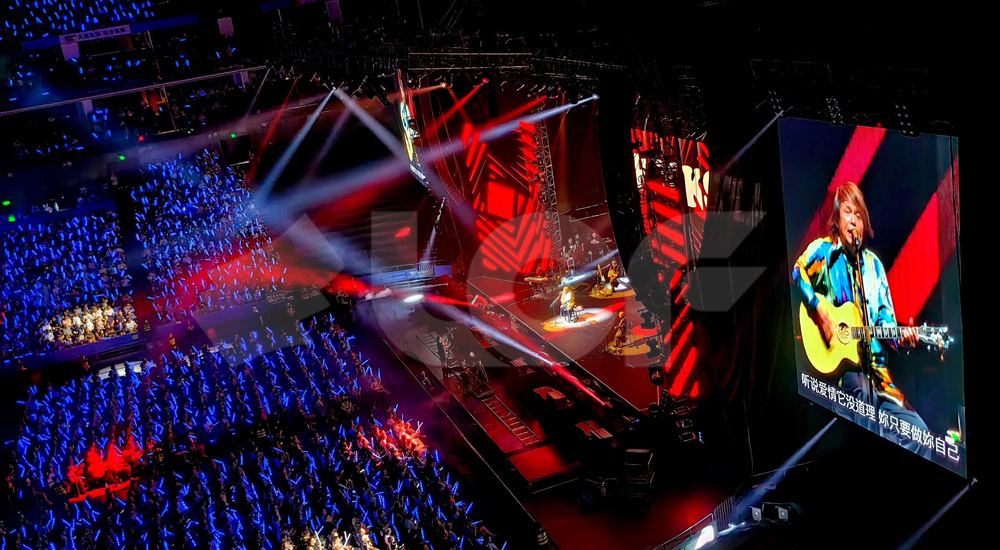 舞臺(tái)LED透明屏