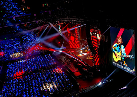 悟空體育LED透明閃耀伍佰北京演唱會(huì)（第一場）