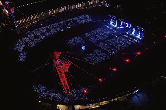 又一舞臺(tái)奇跡！悟空體育LED錐形屏燃爆2024張韶涵巡演現(xiàn)場(chǎng) 