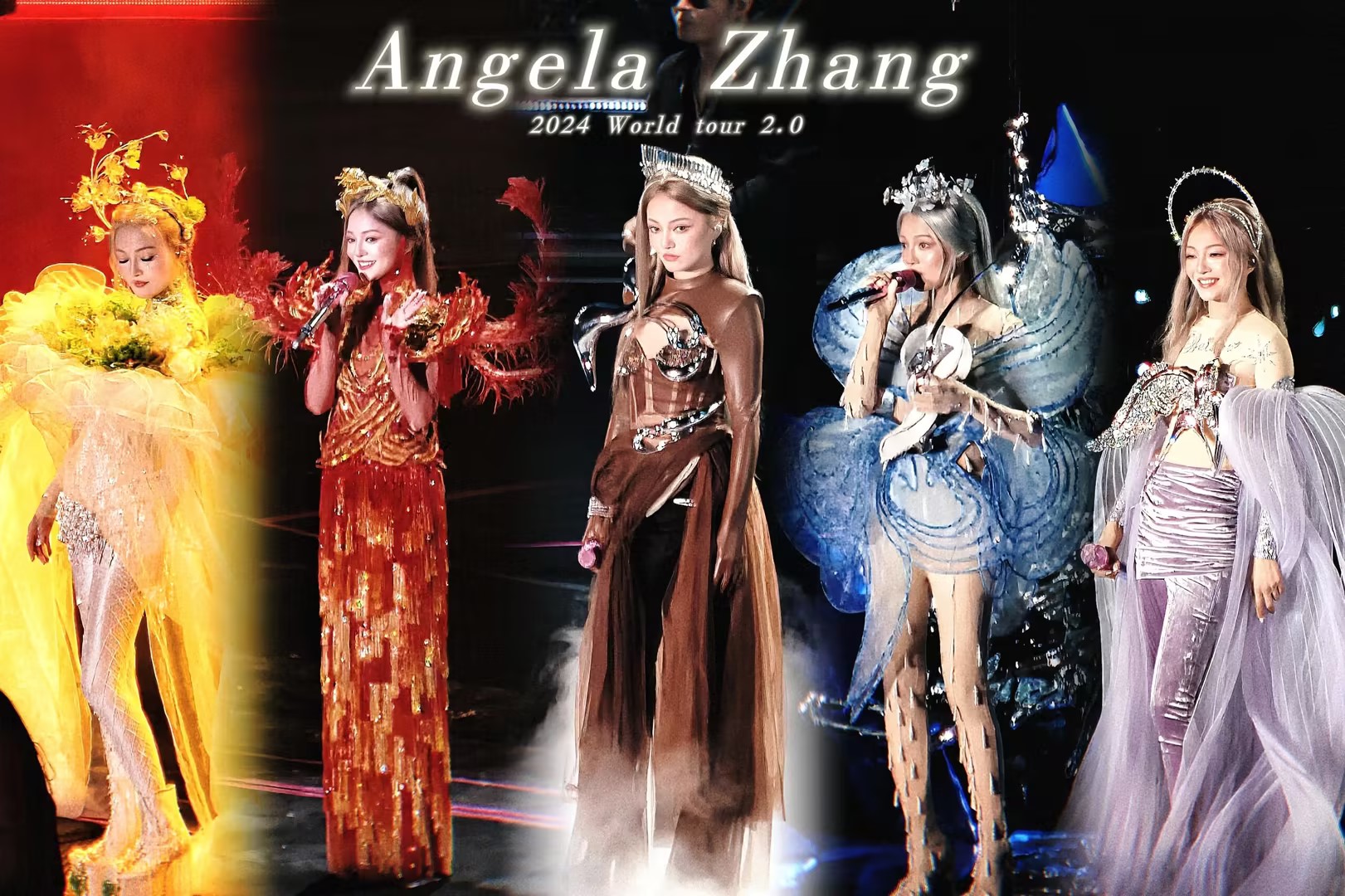 璀璨奪目！悟空體育LED巨幕打造光影魔法，張韶涵湖州演唱會變身高定秀場